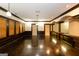 Spacious basement with hardwood floors, dark trim, and recessed lighting perfect for entertaining guests at 2279 Fieldstone Dr, Conyers, GA 30013