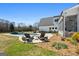 Backyard with in-ground pool, lounge chairs and a beautiful patio at 105 Coogler Way, Brooks, GA 30205