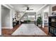 Spacious bonus room boasts hardwood floors, ample natural light, and versatile layout for various uses at 105 Coogler Way, Brooks, GA 30205