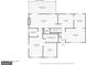 Main floor plan highlighting the kitchen, living room, Gathering room, and other functional spaces at 1343 Burbank Trl, Morrow, GA 30260