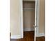 Small bedroom closet with a rail, perfect for maximizing storage within a compact space at 242 12Th St Ne 1 1A, Atlanta, GA 30309