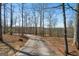 Scenic driveway leading through a wooded area to the property at 680 Milligan Creek Rd, Roopville, GA 30170