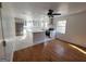 Bright, open kitchen featuring a large island, stainless steel appliances, and marble tile floors at 1433 Butler St, Jonesboro, GA 30236