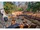 Beautiful flagstone patio with comfortable seating, providing a serene outdoor space at 610 Graystone Ct, Peachtree City, GA 30269