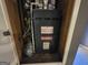 Goodman furnace is installed in a utility closet at 634 S Jeff Davis Dr, Fayetteville, GA 30215