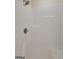 Clean and bright shower with sleek fixtures at 22638 Salem Church Rd, Metter, GA 30349