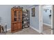Bedroom featuring wood cabinet and access to other rooms at 1202 Coan Dr, Locust Grove, GA 30248