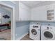 Laundry area with modern appliances and storage at 1202 Coan Dr, Locust Grove, GA 30248