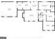 Detailed floor plan showcasing the layout and dimensions of the home at 280 Nutt Dr, Locust Grove, GA 30248