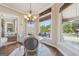 Charming breakfast nook with an outdoor view, a grill, and natural light at 3149 Hidden Falls Ne Dr, Buford, GA 30519