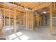Unfinished basement featuring concrete floor, wooden framing, exposed beams, and ductwork for future customization at 3967 Bellingrath Main Nw, Kennesaw, GA 30144