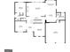Floor plan showing the layout of the kitchen, living room, office, and garage at 3967 Bellingrath Main Nw, Kennesaw, GA 30144