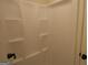 Clean, classic white shower stall with built-in shelves at 263 Banberry Se Dr, Atlanta, GA 30315