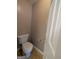Bathroom with a toilet and minimal space at 159 Courtneys Ln, Fayetteville, GA 30215