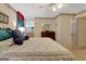 Spacious bedroom boasts natural light, bed, dresser, nightstand, and decor that adds to the space's appeal at 110 Sycamore Bnd, Fayetteville, GA 30214