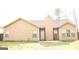 Rear exterior of home featuring neutral vinyl siding, patio, and manicured lawn at 1109 Norsworthy Ml, Hampton, GA 30228