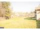 Spacious fenced backyard with lawn and view of other homes at 1109 Norsworthy Ml, Hampton, GA 30228