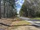 A scenic view of the road with mature trees lining both sides, enhancing the tranquil atmosphere at 1126 Old Jackson Rd, Locust Grove, GA 30248