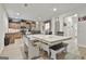 Kitchen and dining area featuring stainless steel appliances at 205 Valley View Dr, Tyrone, GA 30290
