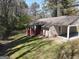 Spacious backyard with a porch and lots of greenery at 61 Scoby Ct, Jonesboro, GA 30238