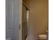 The bathroom features a shower and toilet at 61 Scoby Ct, Jonesboro, GA 30238