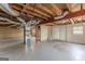 Large unfinished basement space with exposed beams and potential for customization at 3465 Tulip Dr, Decatur, GA 30032