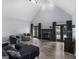 Spacious living room with vaulted ceilings, a fireplace, and comfortable seating at 142 Gillson Dr, Mcdonough, GA 30253