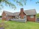 A beautiful red brick home featuring a spacious back deck with great yard space at 142 Gillson Dr, Mcdonough, GA 30253