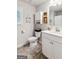 Bright bathroom showcases white vanity, modern fixtures, and neutral flooring at 4365 Sunflower Cir, Cumming, GA 30040