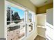View of the outside from closet with window at 217 Point Ridge Ct, Temple, GA 30179
