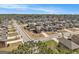 An aerial view of a residential neighborhood with well-maintained lawns and landscaping at 1734 Tricklin Spgs, Mcdonough, GA 30252