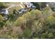 Lush aerial view of multiple homes with mature trees and a natural creek offering a serene, wooded environment at 237 Summerford Pl, Stockbridge, GA 30281