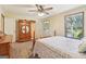 Bedroom with a bed, a dresser and natural light from the window at 375 Wellington Mill Rd, Whitesburg, GA 30185