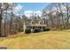 Scenic view of a charming home surrounded by lush greenery and mature trees at 375 Wellington Mill Rd, Whitesburg, GA 30185