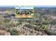 An aerial view showing the location of the lot and nearby The City Hall in the neighborhood at 768 Scales Rd, Suwanee, GA 30024