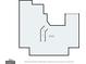Floor plan displaying a workspace with dimensions in the upper level of the home at 595 S Antioch Rd, Mcdonough, GA 30252