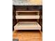 Kitchen cabinet with pull out shelving at 3393 Willow Glen Trl, Suwanee, GA 30024