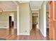 Inviting entryway with hardwood floors, showcasing the home's seamless flow into the living spaces at 233 Creekstone Bnd, Peachtree City, GA 30269