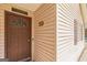 Charming home entrance with a decorative sign and a paneled wooden door at 104 Amberidge Nw Dr, Cartersville, GA 30121