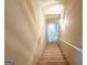 Carpeted staircase leading to the next level of the home at 115 Flagstop Run, Fayetteville, GA 30215