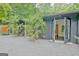 Charming courtyard view showing access to the interior of the house at 129 Old Norton Rd, Fayetteville, GA 30215