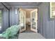 Elegant double doors open to reveal the home's modern and inviting living space at 129 Old Norton Rd, Fayetteville, GA 30215