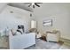 Bright living room with vaulted ceiling, modern furniture, and stylish decor for comfortable living at 129 Old Norton Rd, Fayetteville, GA 30215