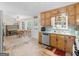 Functional kitchen with ample cabinet space and eat-in area at 115 Christie Ln, Mcdonough, GA 30252