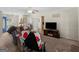 Comfortable living room with neutral colors and an open floor plan, perfect for relaxation and gatherings at 115 Christie Ln, Mcdonough, GA 30252