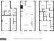 Full home floor plans showing layout of all floors; 1, 2, and 3 at 77 Werner Brook Way Sw, Atlanta, GA 30354