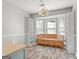 Bright breakfast nook features bay windows and built-in seating. Very cute space! at 140 Jodeco Station Ter, Stockbridge, GA 30281
