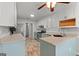 This kitchen features stainless steel appliances, tiled backsplash, and lots of counter space at 140 Jodeco Station Ter, Stockbridge, GA 30281