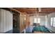 Unfinished basement featuring a pool table and framed walls ready for customization at 3626 Lone Indian Trl, Marietta, GA 30066