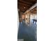 Spacious unfinished basement showing exposed beams, a pool table, and ample space at 3626 Lone Indian Trl, Marietta, GA 30066